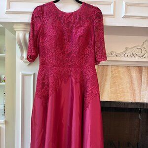 Mother of the Bride Dress, Size 6, Color Cinnamon Rose, NEW